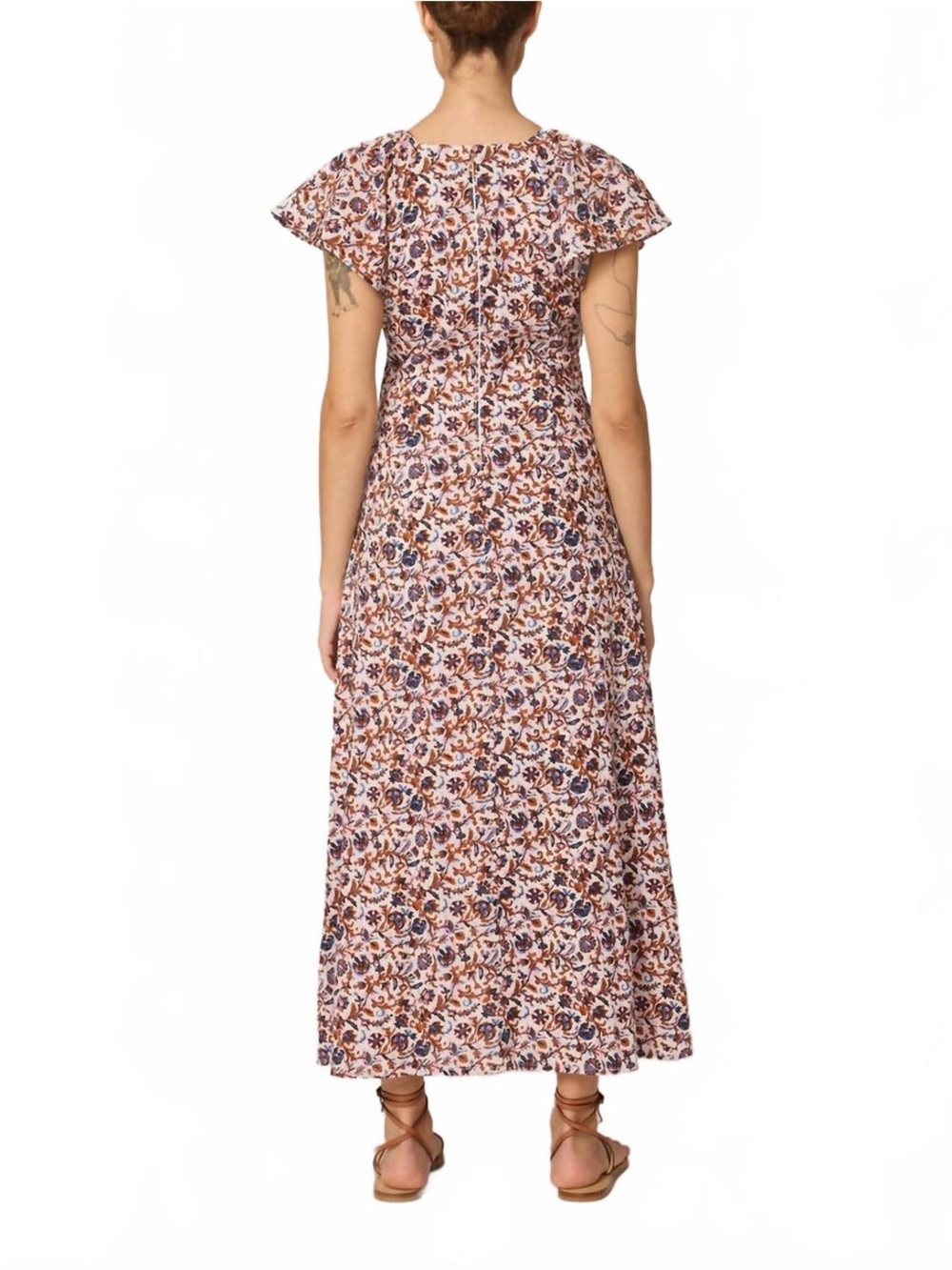 NWT Cleobella Briar Ankle Dress In Bellucci Print size Small - Picture 3 of 9